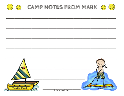 Camp post cards