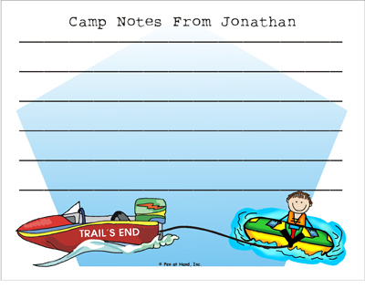 camp post cards