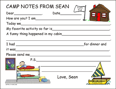 Camp Post Cards