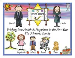 Jewish New Year card 15