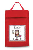 personalized lunch sack